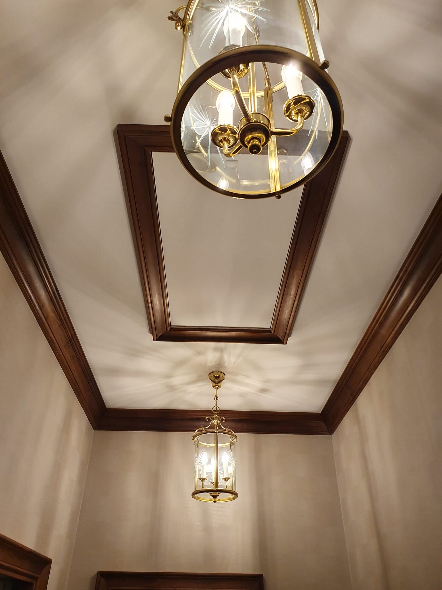 drevena bordura, dreveny strop, kazetovy strop z masivu