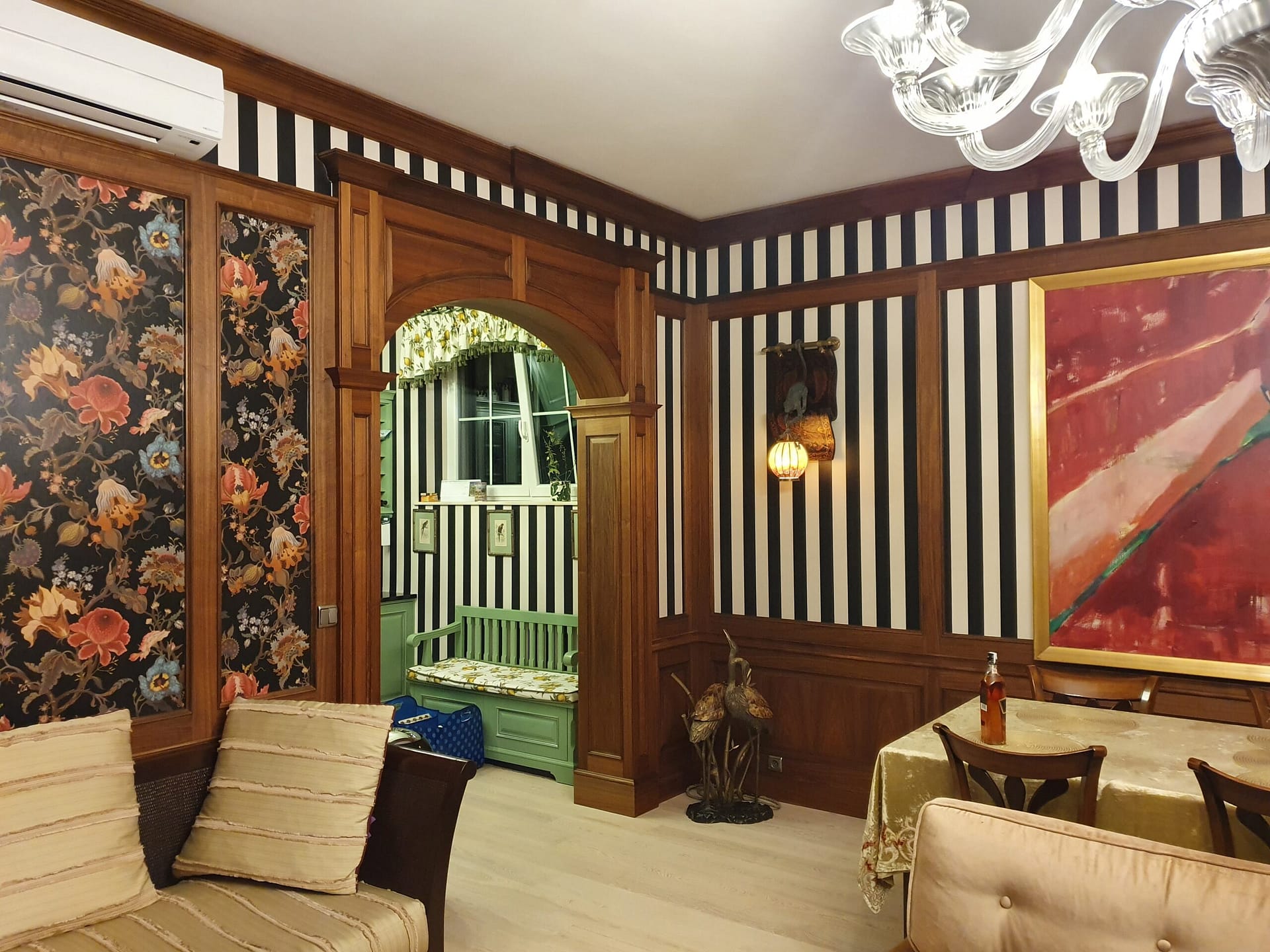 drevené obklady stien